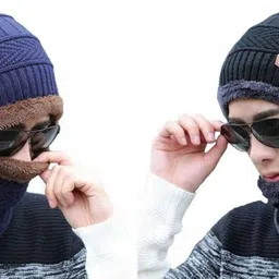 winntressy Woven, Solid, Self Design Beanie-picture-22