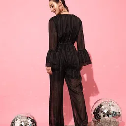 street9 Striped Women Jumpsuit image 2