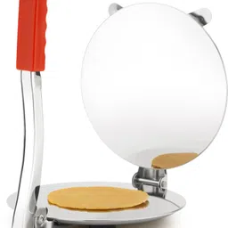 ginoset Steel Puri Maker poori Press Machine Home use(only For puri machine size 6 inch) Roti and Khakra Maker image 1