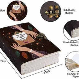 di-kraft HANDCRAFTED DESIGNER REXGIN JOURNAL A5 Journal UNRULED 200 Pages image 3