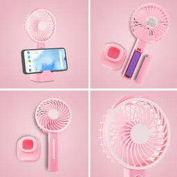 ROYALGUDGET K5_01 (USB FAN) 3 Speed Mode High Speed with 1200mAh Battery K5_01 USB Fan image 4