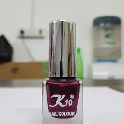k10 Quick Dry,Chip Resistant, Long Lasting nail paint combo Multi color Purple,Maroon image 4