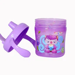 tinny tots Baby Premium Sippy Cup Learning Sipper Feeding Bottle Unbreakable Feeder image 3