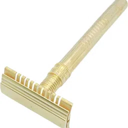 fascinating diva Double Edge Brass Safety Razor Open Comb(Golden), Men-picture-15