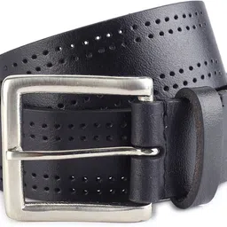 provogue Men Black Genuine Leather Belt-picture-22