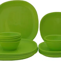 incrizma Pack of 18 PP (Polypropylene) Dinner Set-picture-16