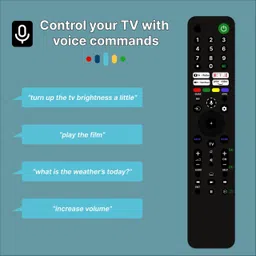 ZIEVA NA Compatible with Sony bravia Smart Tv Remote – with Voice (Tx 520p) -023 SONY Remote Controller image 5