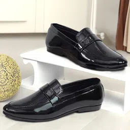 luvleo Stylish Loafers for Men Wedding, Partywear, Casual Daily Use Shoes Loafers For Men image 2