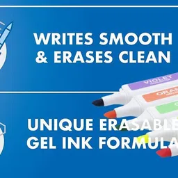 artistery Double Head Erasable Highlighter Pens Chisel Tip image 4