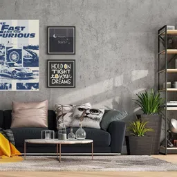 poztero Fast and furious A4 260 GSM Photo Paper Glossy Poster Photographic Paper image 2