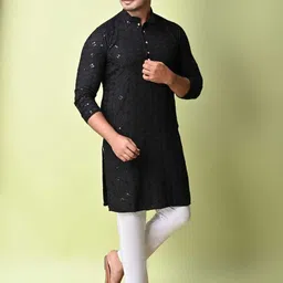 r m dresses Men Pure Cotton Kurta Pyjama Set image 3
