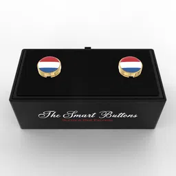 The Smart Buttons Alloy Cufflink image 3