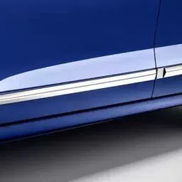 aniitek Claz Car door side full chrome beading Car Beading Roll For Door (5 m) Car Beading Roll For Door image 1