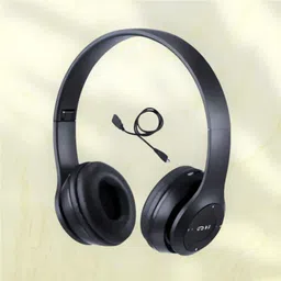 Wireless Streaming Headphones with Mic & SD Card Support_XP Bluetooth & Wired Headset-image-43