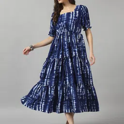 raiyani fashion Printed Crepe Stitched Anarkali Gown-picture-34
