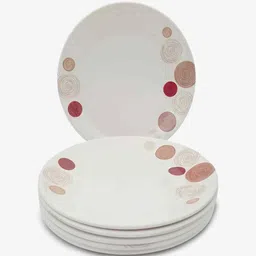 superware Small Plate Set Spiral 7.5 , Stain Free, Glazed Finish, Pure Melamine ,6 nos. image 4