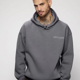 the souled store Men Full Sleeve Printed Hooded Sweatshirt-picture-4