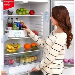 ayuex Plastic circular Spinning Container Organizer – Indoor & Pantry Storage Basket image 3