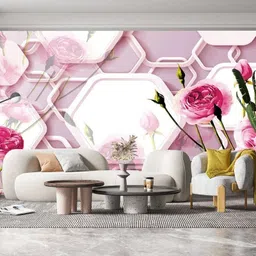 guru production Vinyl Floral & Botanical Multicolor Wallpaper-picture-13