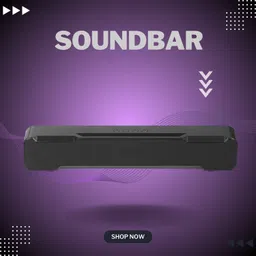 SYARA 20W Bluetooth Soundbar with 4 Hours Wireless Playback Bluetooth Speakers6SQ384 20 W Bluetooth Soundbar image 1