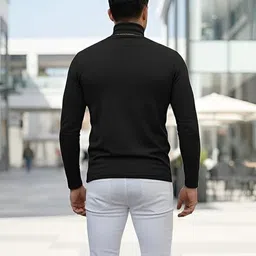 fabfashion Men Full Sleeve Solid Sweatshirt image 2
