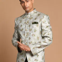 jbn creation Men Printed Single Breasted Casual Blazer image 2