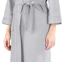 lacylook Grey XL Bath Robe image 4