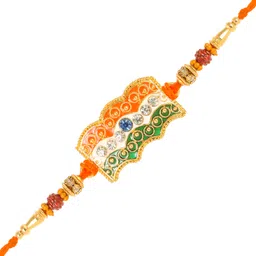 vivastri Thread 1112-1113-1119RKG Gold Rakhi Set image 4