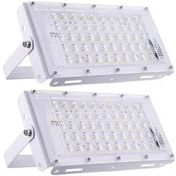 mukhlal Led Brick Flood Light 50Watt White Color(Pack of 2) Flood Light Outdoor Lamp-picture-23