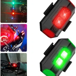wrader Small Multicolor Airplane Light Shower Strobe Light for Helmets and Bikes Shower Laser Light-picture-17