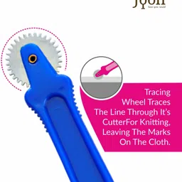 jyoti Tracing Wheel, Plastic Handle Needle Point, Ideal for Leather Craft, Alteration, Tracing Wheel image 2