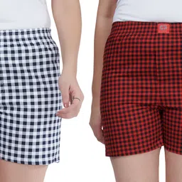 c3 Pack of 2 Printed Women Boxer-picture-12