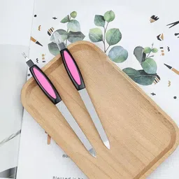 dazzle beauty 2 in 1 Manicure Pedicure Nail File Tool Cuticle Trimmer image 5