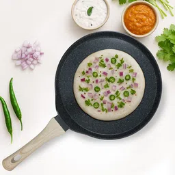 solara Belmont Ceramic Dosa Pan Non Stick, Dosa Tawa 28 cm diameter-picture-46