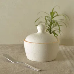 the himalaya craft Ceramic Pickle Jar - 220 ml image 3