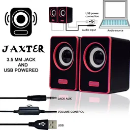 JAXTER Bass Sub woofer for PC Laptop /Desktop Speaker 6 W Laptop/Desktop Speaker-picture-31