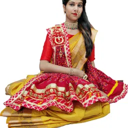 ranisatiya creation Cotton Blend Embroidered Multicolor Women Dupatta-picture-28