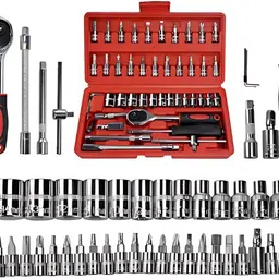 feemie 46 In 1 Pcs Tool Kit & and Socket ,Hand Combination Screwdriver Set Combination Screwdriver Set-picture-27