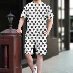 nb nicky boy Tshirt Hot Pants Co-ords Set-picture-24