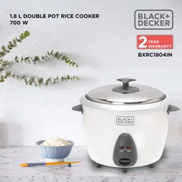 black+decker BXRC1804IN Electric Rice Cooker image 2