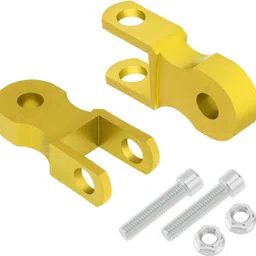 Motorcycle Rear Shock Riser Absorber Height Extension With Screws (Gold) Shock Absorber-image-33