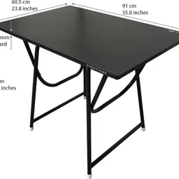 urbain home Engineered Wood Study Table image 4