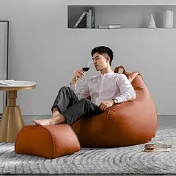 giglick 4XL Tear Drop Bean Bag Cover (Without Beans) image 2