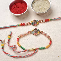 the stone aisle Designer Rakhi Guideway Assorted Rakhi Set-picture-14
