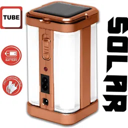 glowish SOLAR MULTIFUNCTION MINI 360 FOUR DIRECTION RECHARGEABLE SUPER BRIGHT LED TOWER 2 hrs Lantern Emergency Light image 2