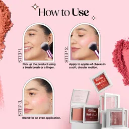 hilary rhoda Blush Rush | Silky Smooth Texture | Matte Finish | Buildable Coverage image 5