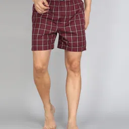 wrogn Checkered Men Boxer image 1