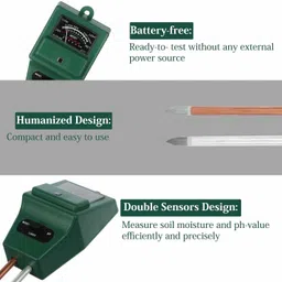 abhiswa Soil Tester 3-in-1 Soil Moisture, pH Meter Soil PH Meter image 3