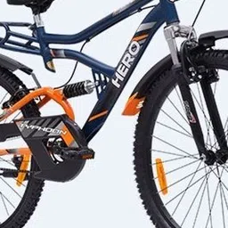 hero cycles TYPHOON IBC | Dual SUSPENSION |Power Brakes |Wheel Size 26 T (inch) Mountain Cycle image 2