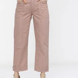 tokyo talkies Women Regular Mid Rise Pink Jeans image 1